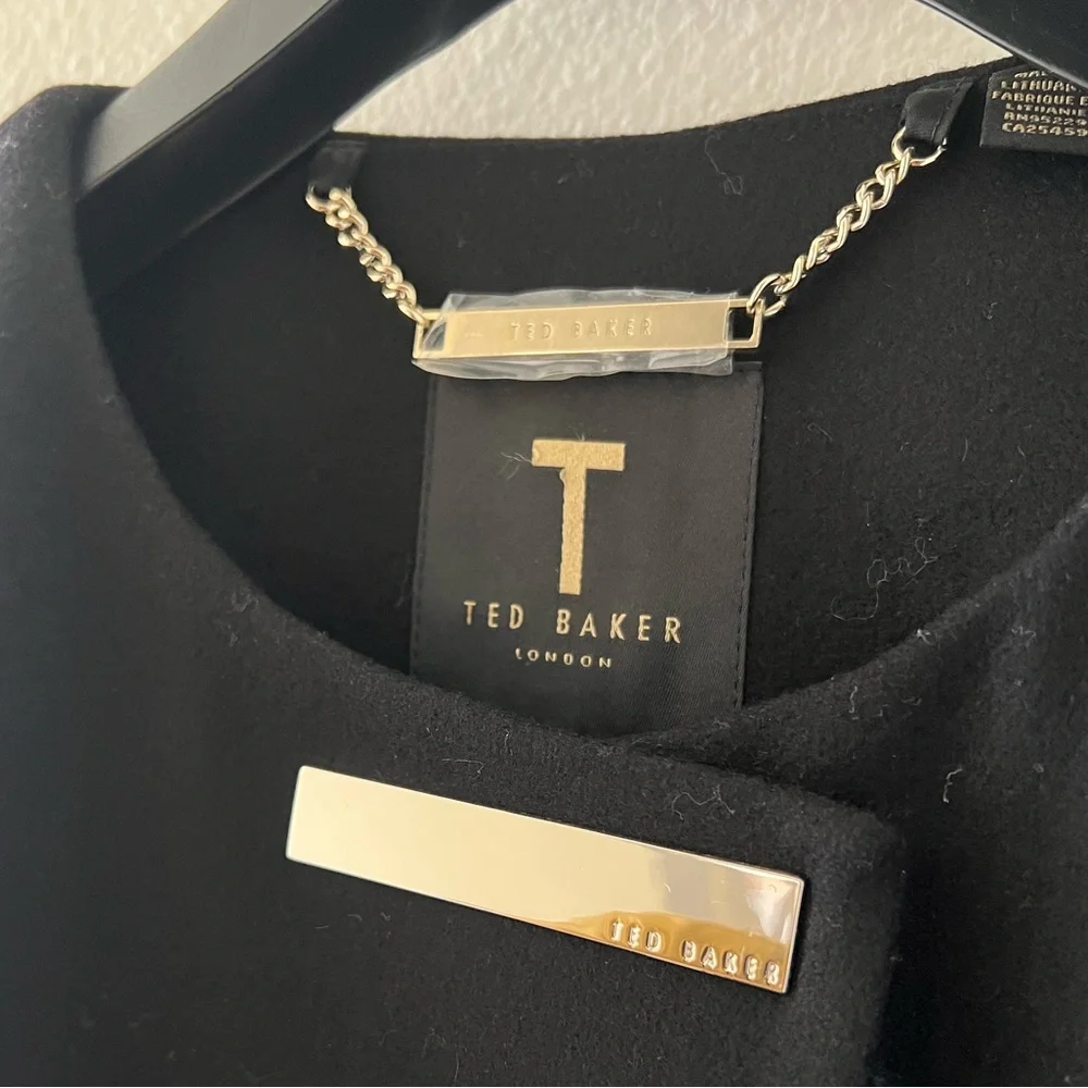 Ted Baker Black Cape - Picture 2 of 4